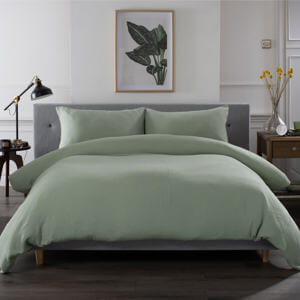 The Lyndon Company St Quentin Green Duvet Cover Set